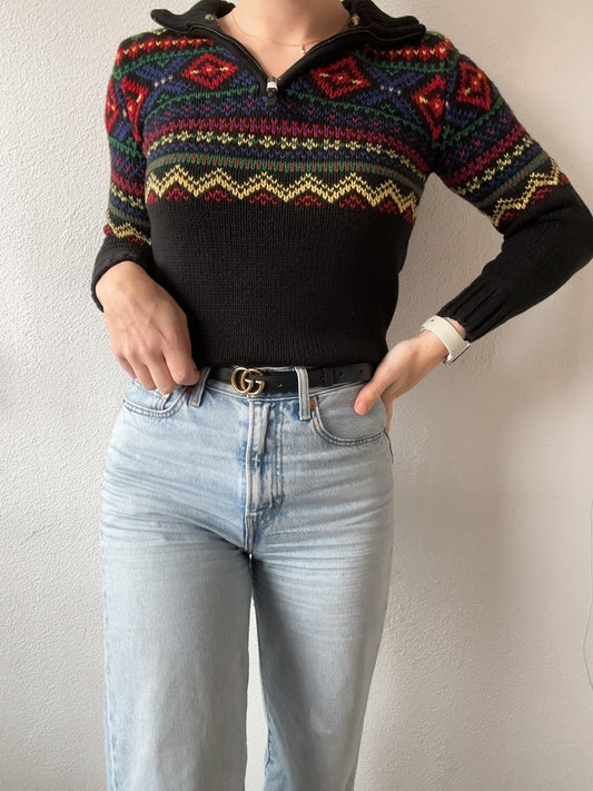 Ralph Lauren zip sweater XS